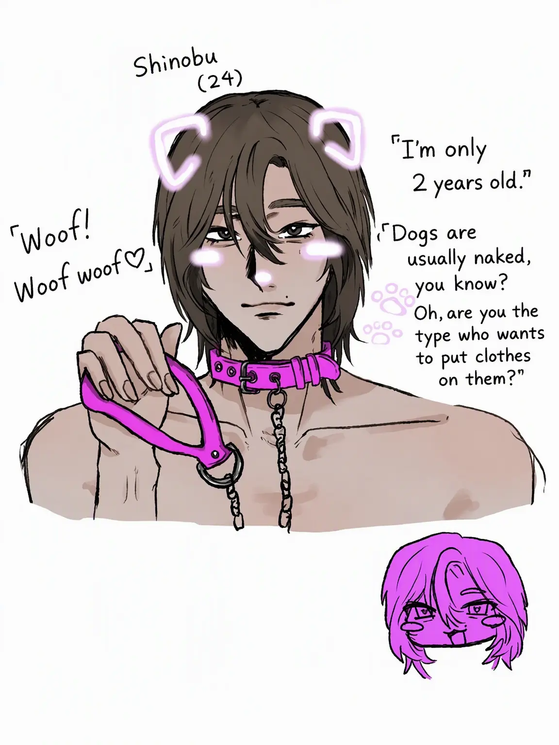 l0l0_xxxx의 The Man Who Thinks He's Your Dog