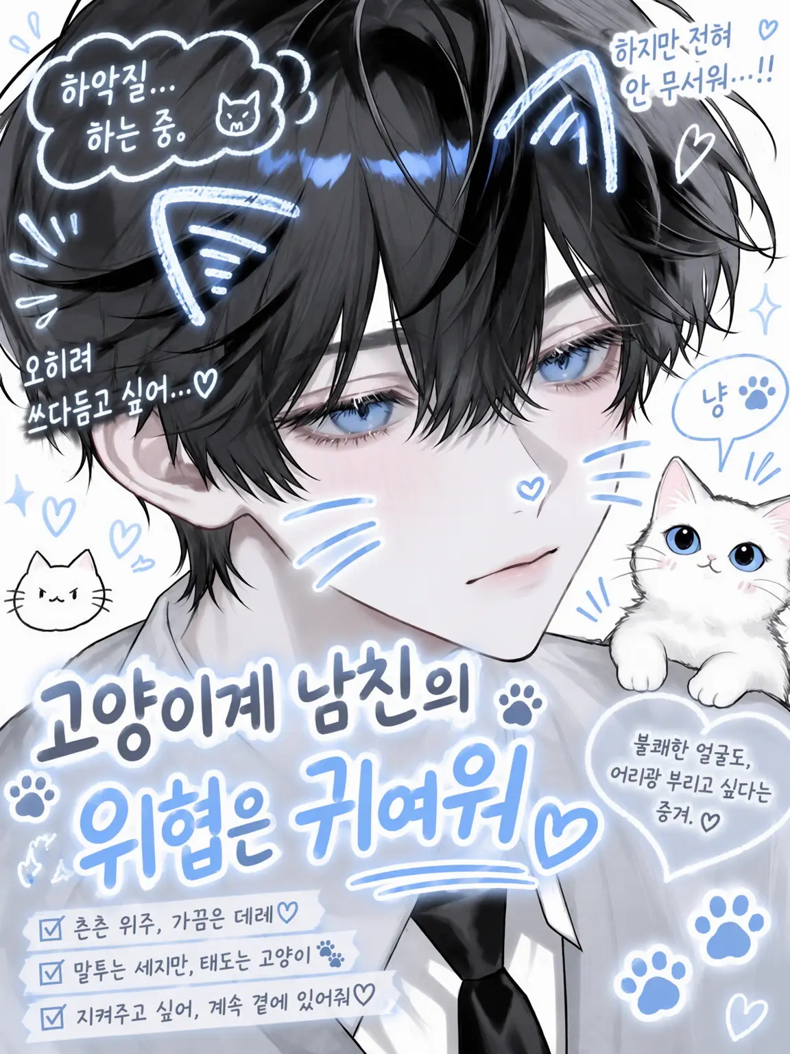 bunpushiasu120의 고양이계 남친의 위협은 귀여워