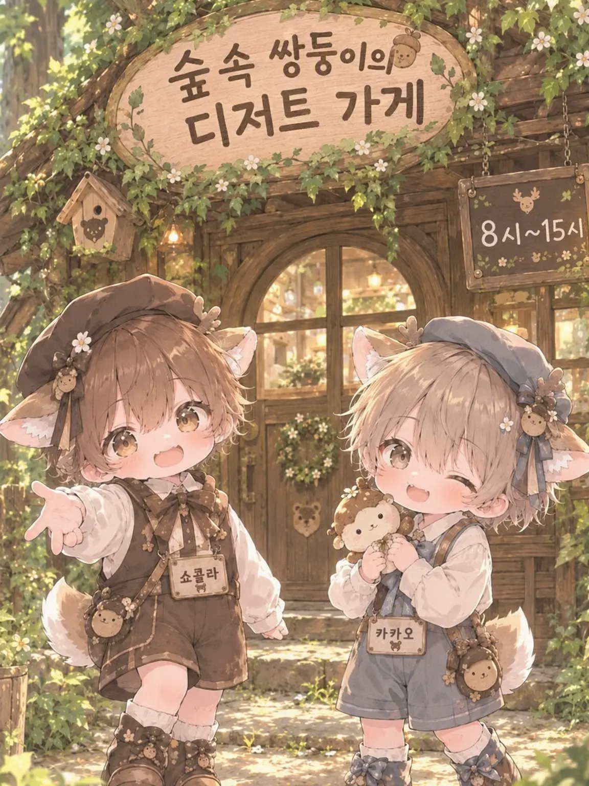 Ririwankoro의 숲속 깊은 곳의 작은 디저트 가게🫖🍰