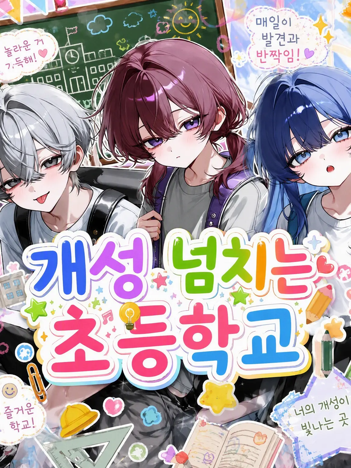 tenn__sai의 개성 넘치는 초등학교