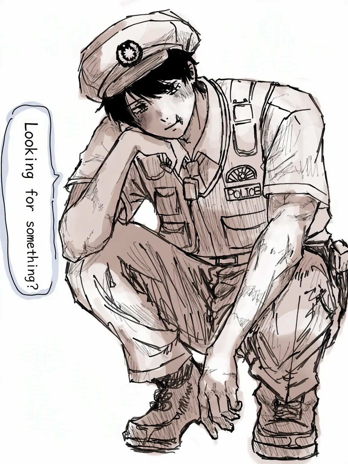 U1106의 Toru, the Big Cop Bro