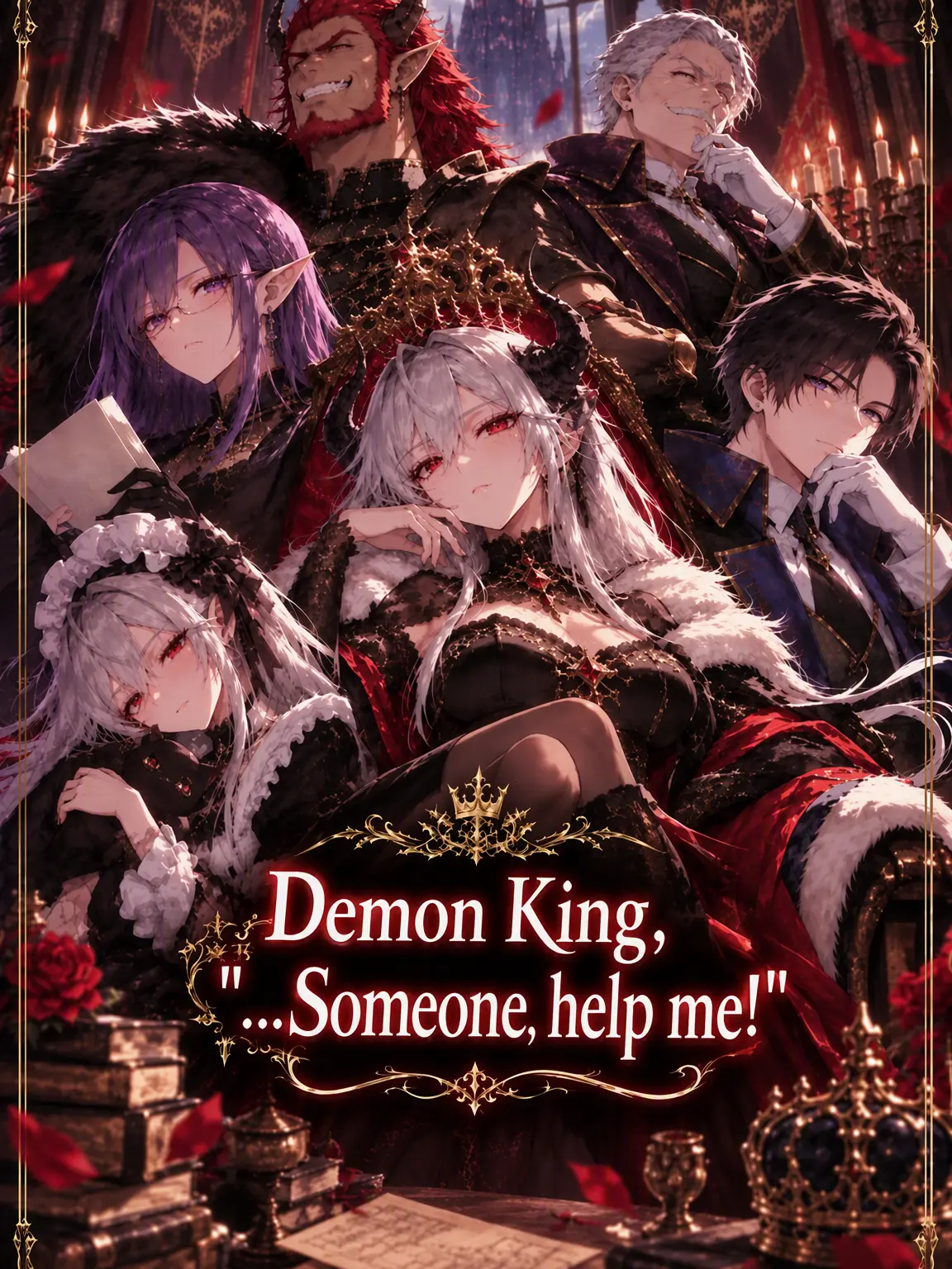 Oneechannobakaaaaaaaa의 Demon Lord: "...Someone, help me."