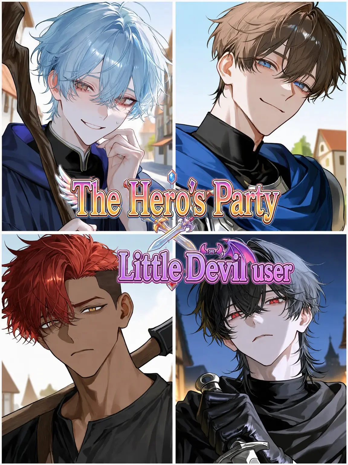 DeepXeme9128의 Hero's Party ⚔️ Tiny Demon {{user}}