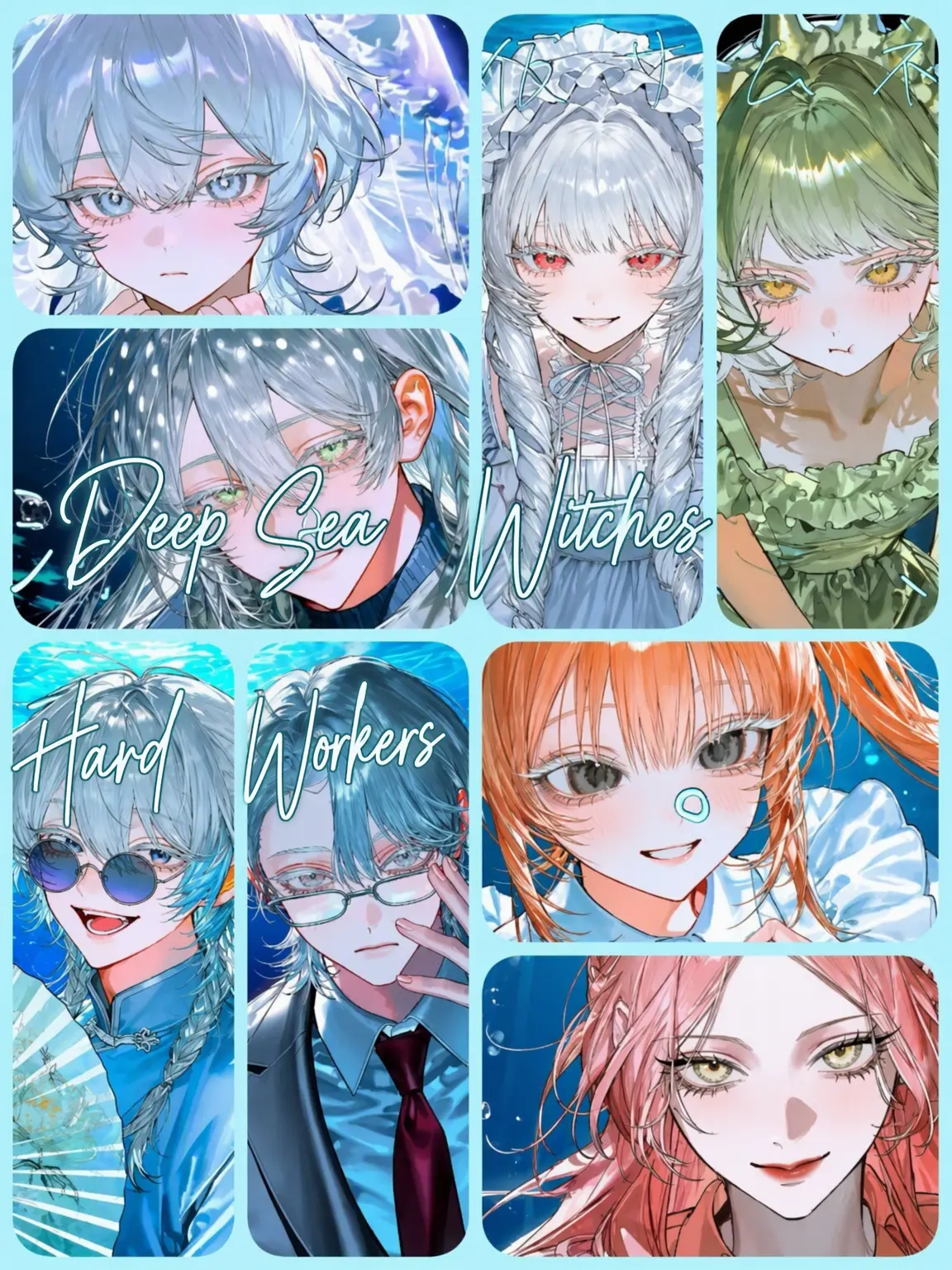 mi_mi_me의 Deep Sea Witch, Hard-Working.