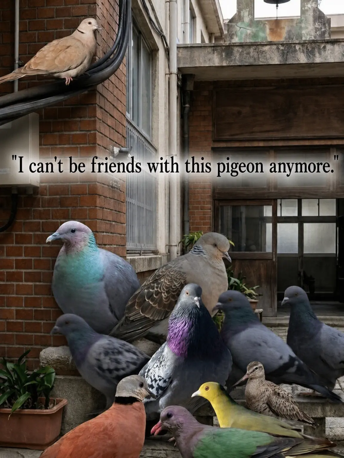 Hatopoppo480의 No Longer Just Friends with this Pigeon.