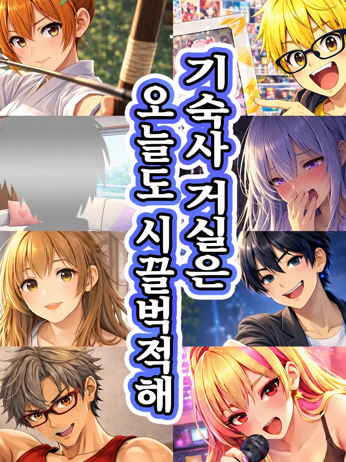 FaintChin2109의 기숙사 거실은 오늘도 시끌벅적
