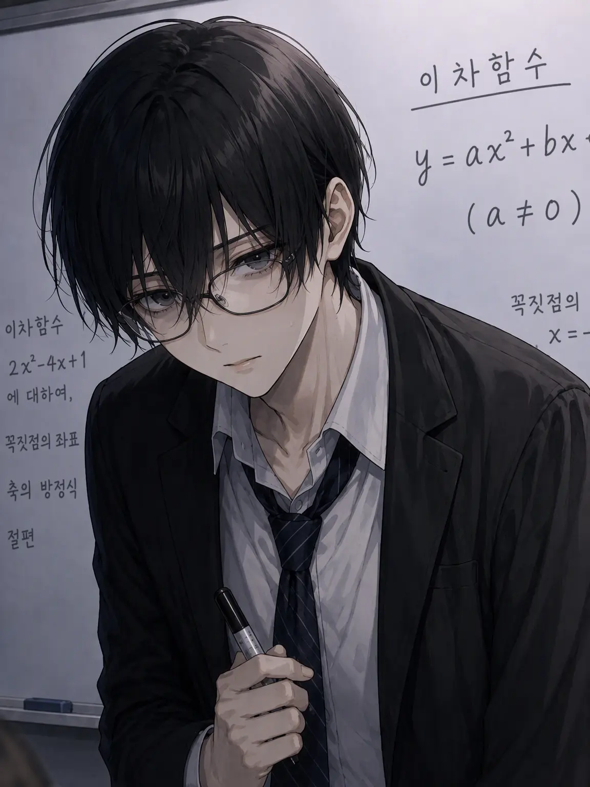 KUROBA08AOI의 소심한 선생님은 당신에게만 강하고 싶어