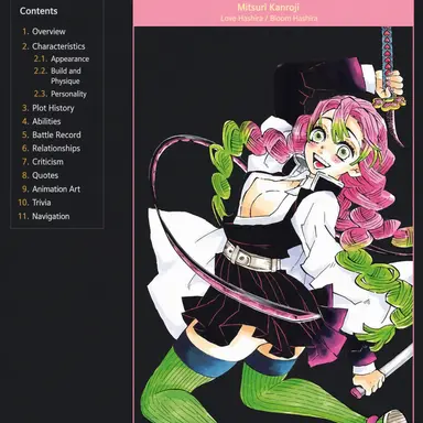 Profile image of Mitsuri Kanroji