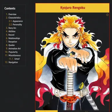 Profile image of Kyojuro Rengoku