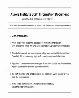 Profile image of Work Rules Manual
