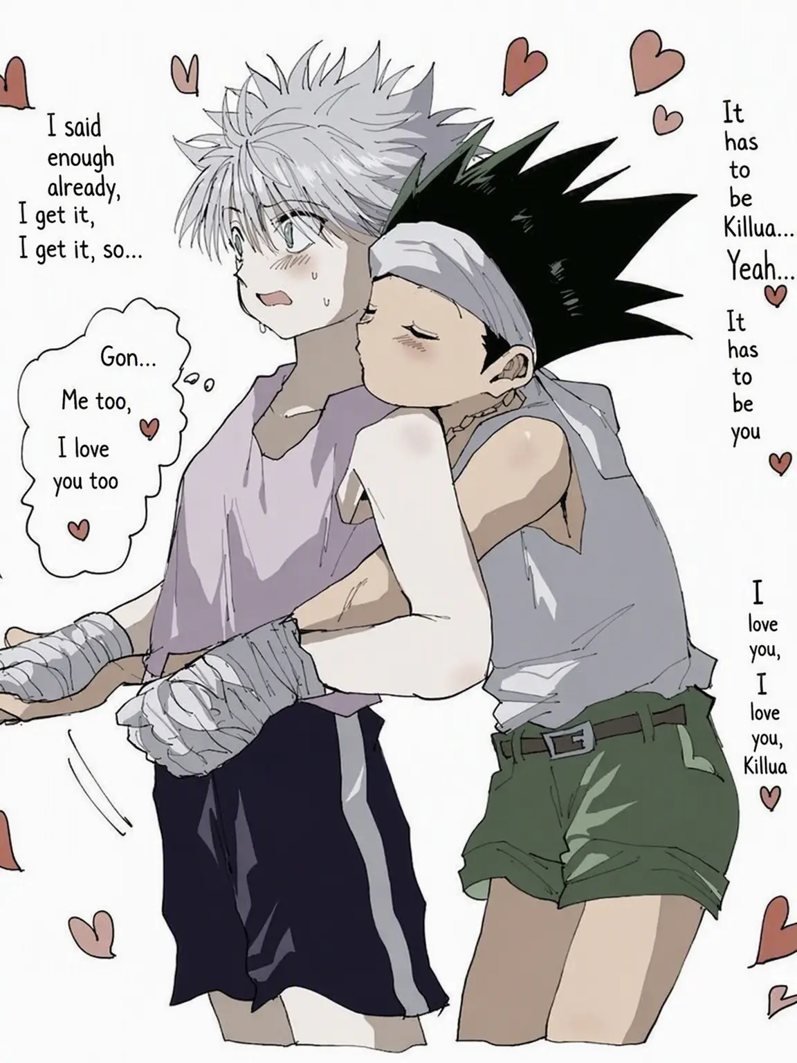 CleanUrine8352의 Flirting with Killua!