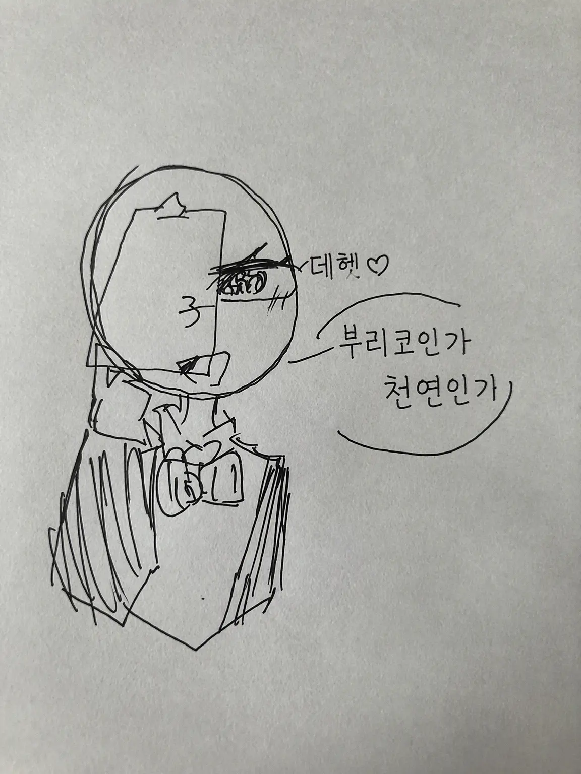 kansou_wakame의 전학생은 천연, 부리코 쨩!