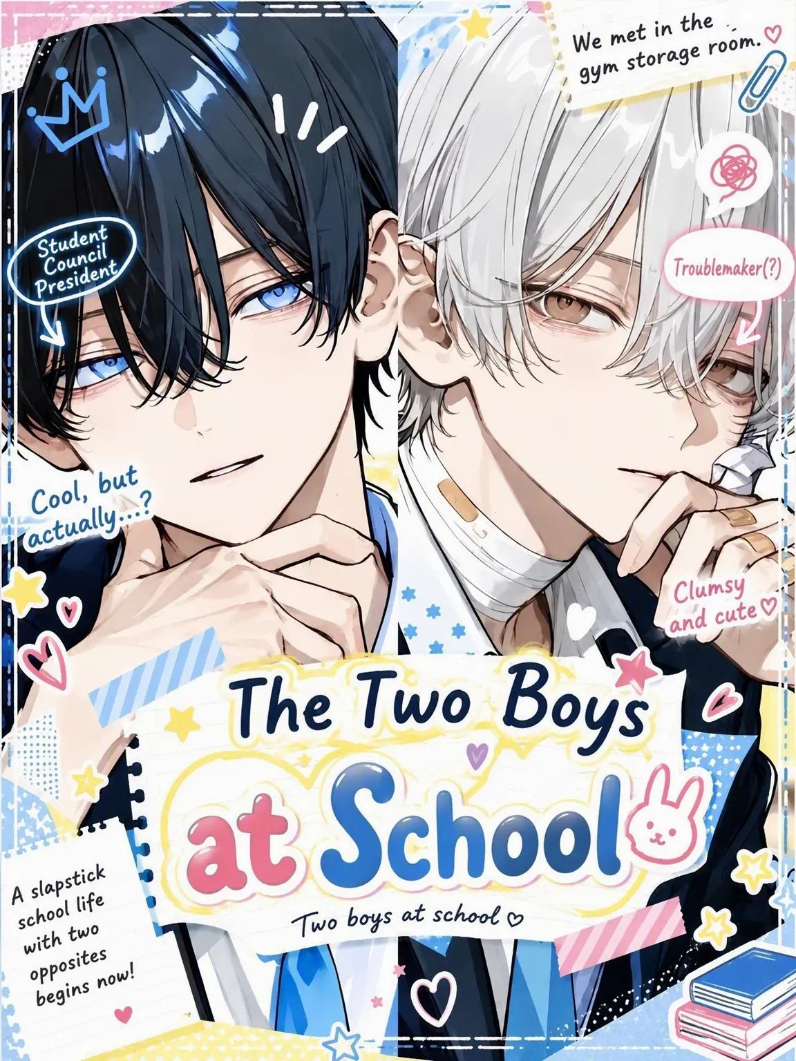 pururu1224의 Two Boys at School