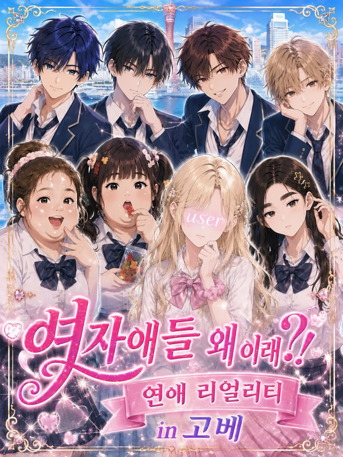 Char_lotte9의 여자들 왜 이래⁉️ 연애 리얼리티 in 고베