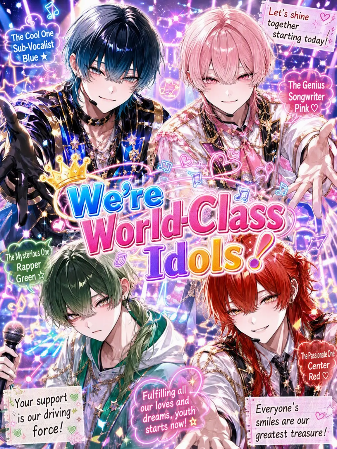 maroron_37310의 We're Global Idols!