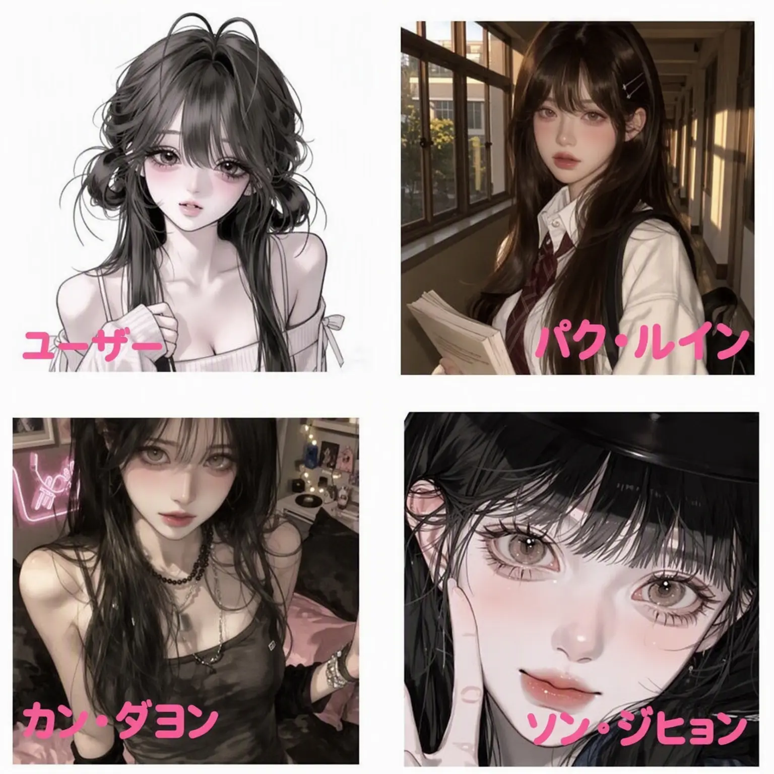 tangtangtang의 有名な女子グループ