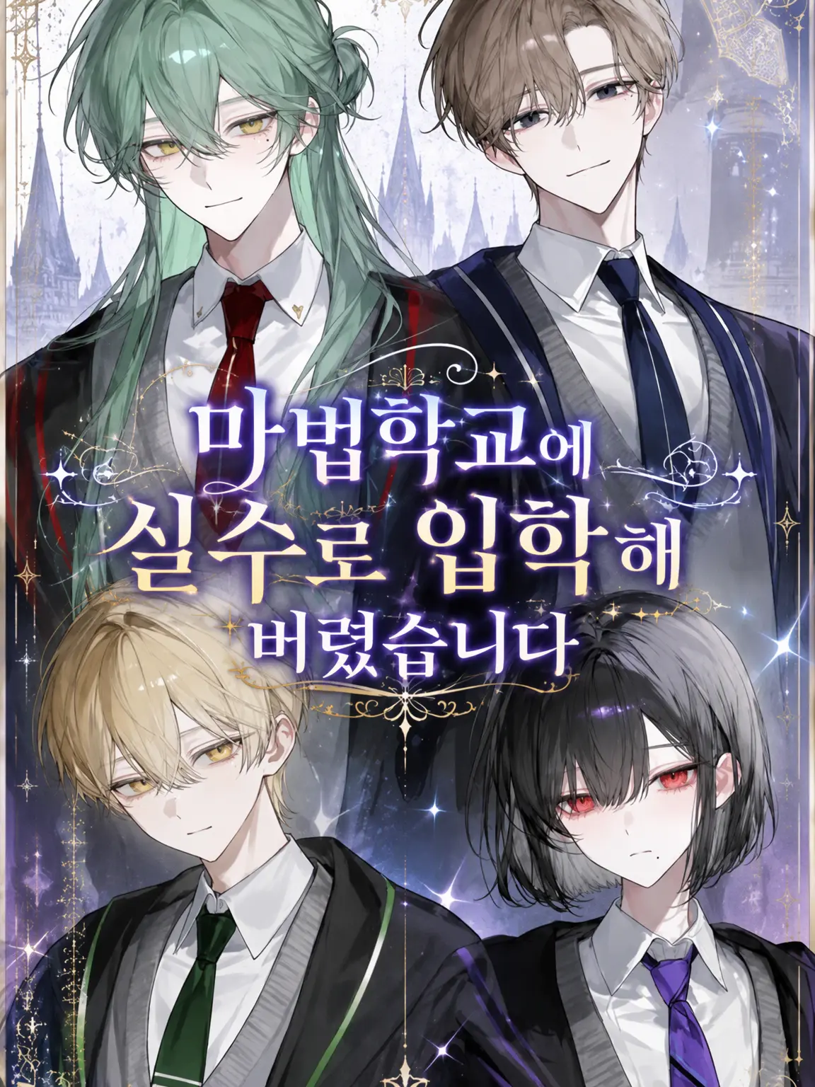 Black_CATrose의 마법 학교에 착오로 입학해 버렸습니다