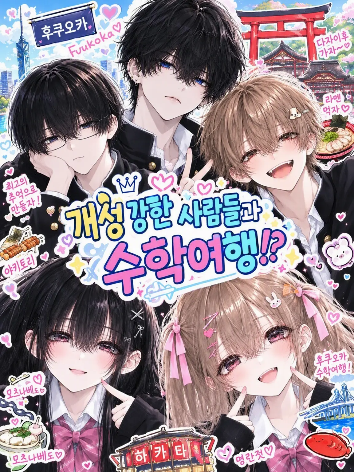 BrassyFlood1213의 개성 강한 녀석들과 수학여행!?