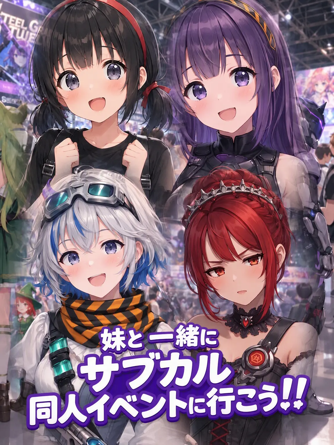 SoulCaster의 妹と行く同人イベント！
