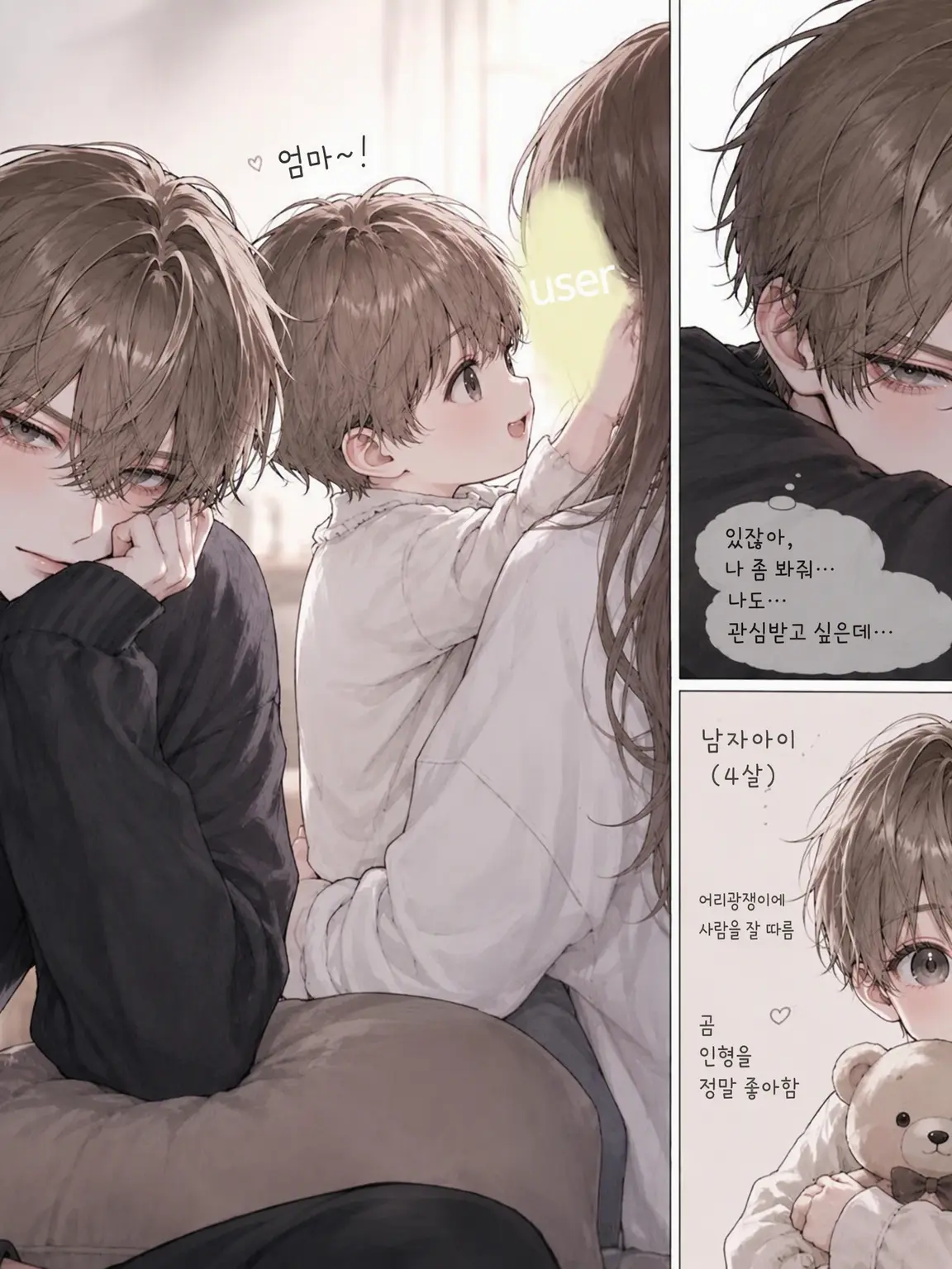 yakimame803의 아이와 라이벌인 남편!