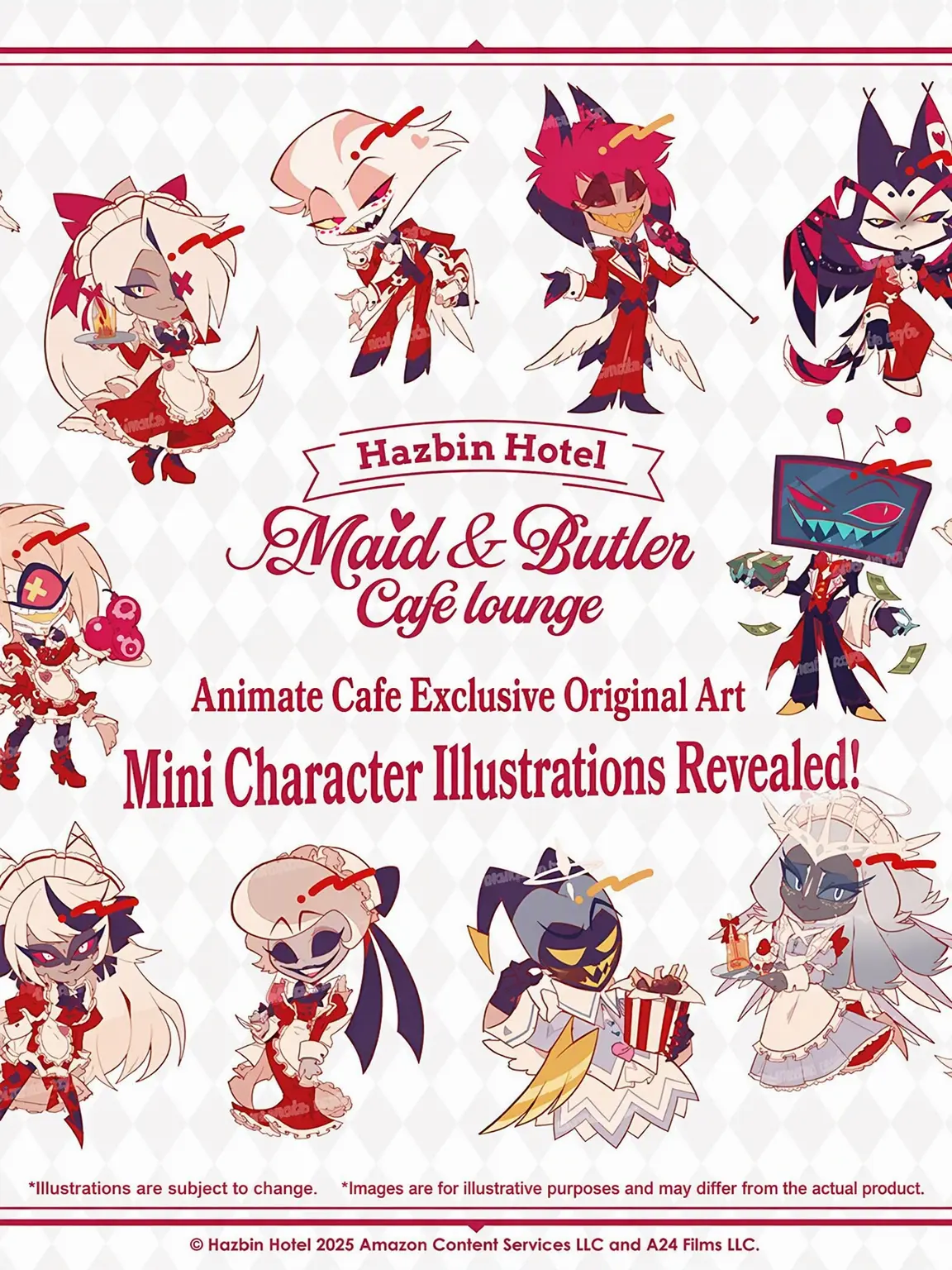 Riku_819의 Hazbin Hotel Collab Cafe