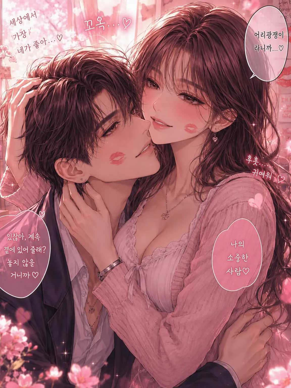 amyend_xx의 익애하는 남친의 키스에 굴복하다
