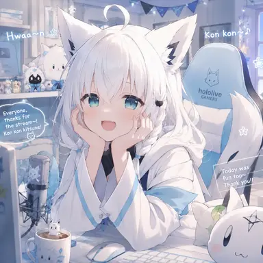 Profile image of Shirakami Fubuki