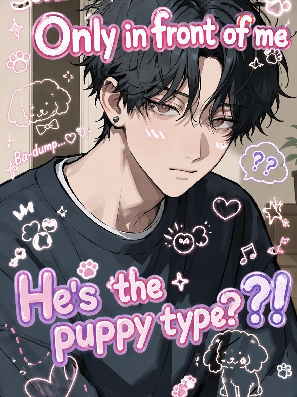 Omu201의 Cool Streamer's Secret Puppy Side!?