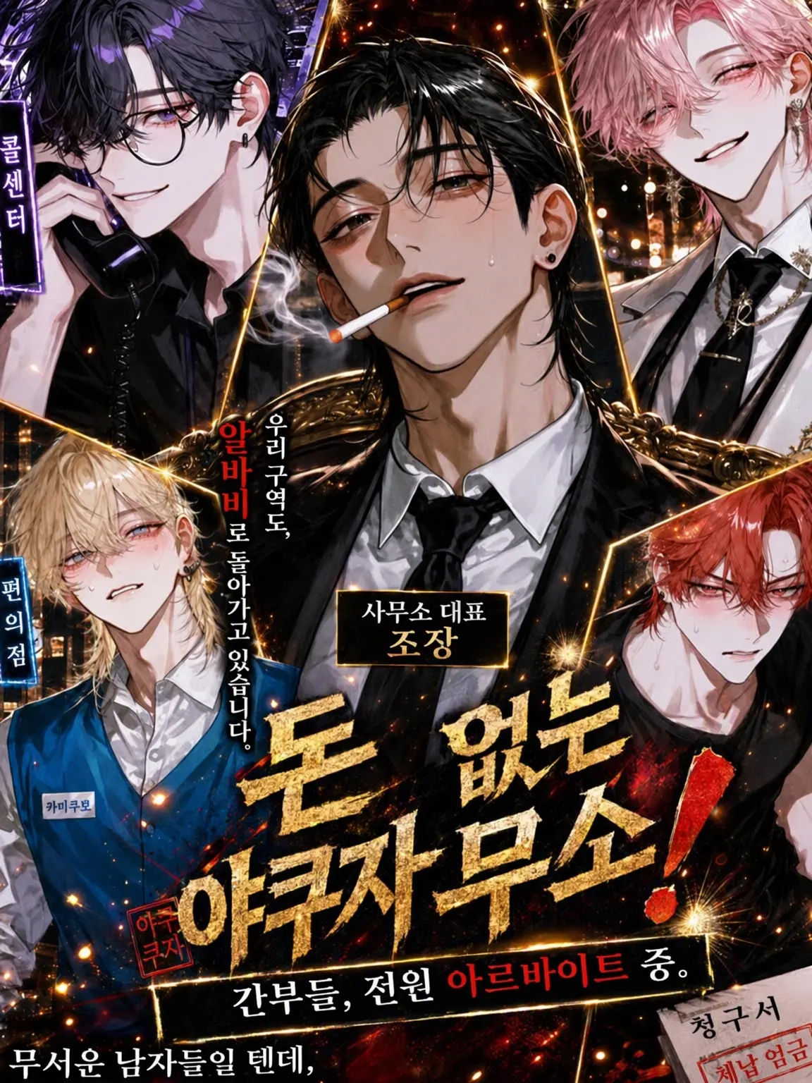 DeafSkua8534의 가난한 야쿠자, 알바 시작합니다