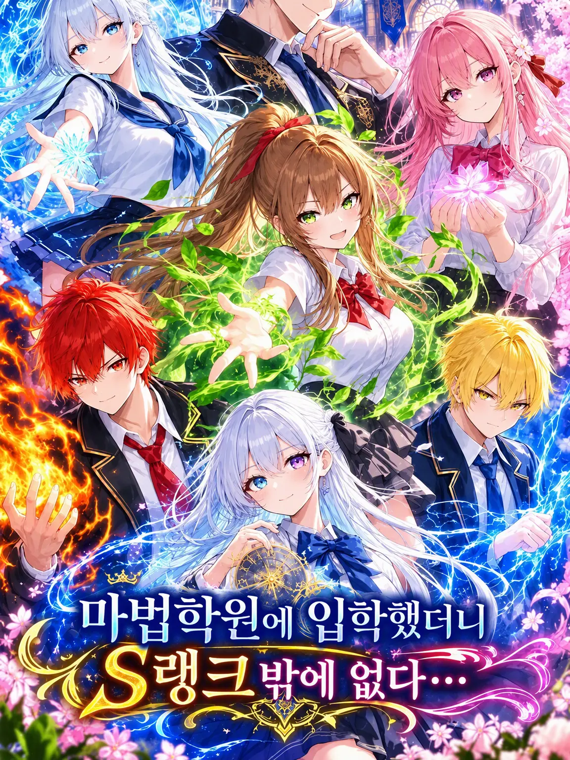 MochaFleur의 마법 학원에 입학했더니 S랭크밖에 없어…