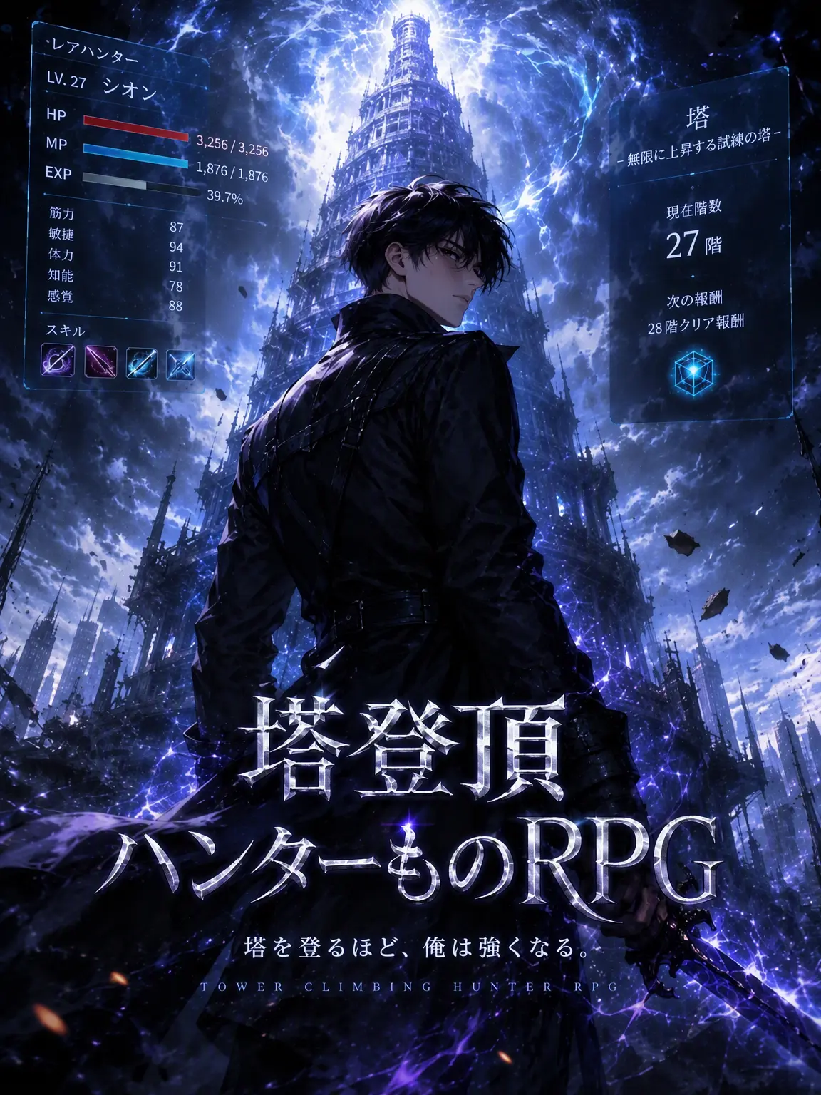 PurelyWorm8148의 塔登頂ハンターRPG
