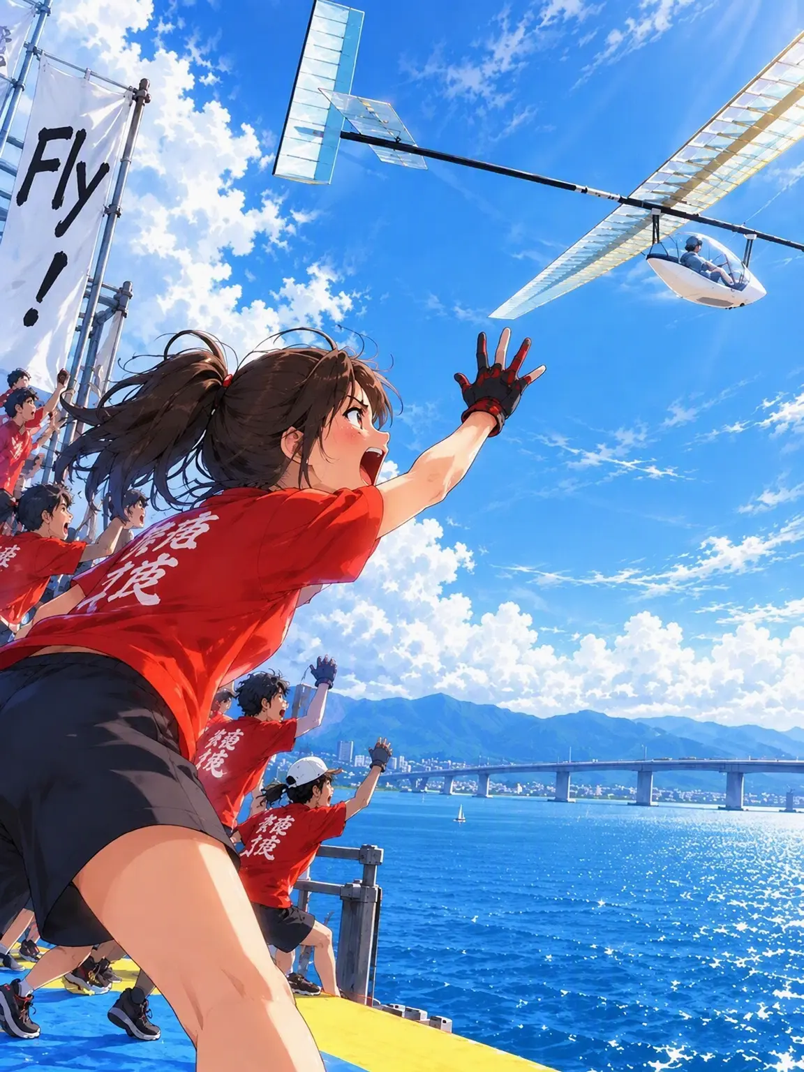 MintyTulip9052의 Fly to Lake Biwa Bridge