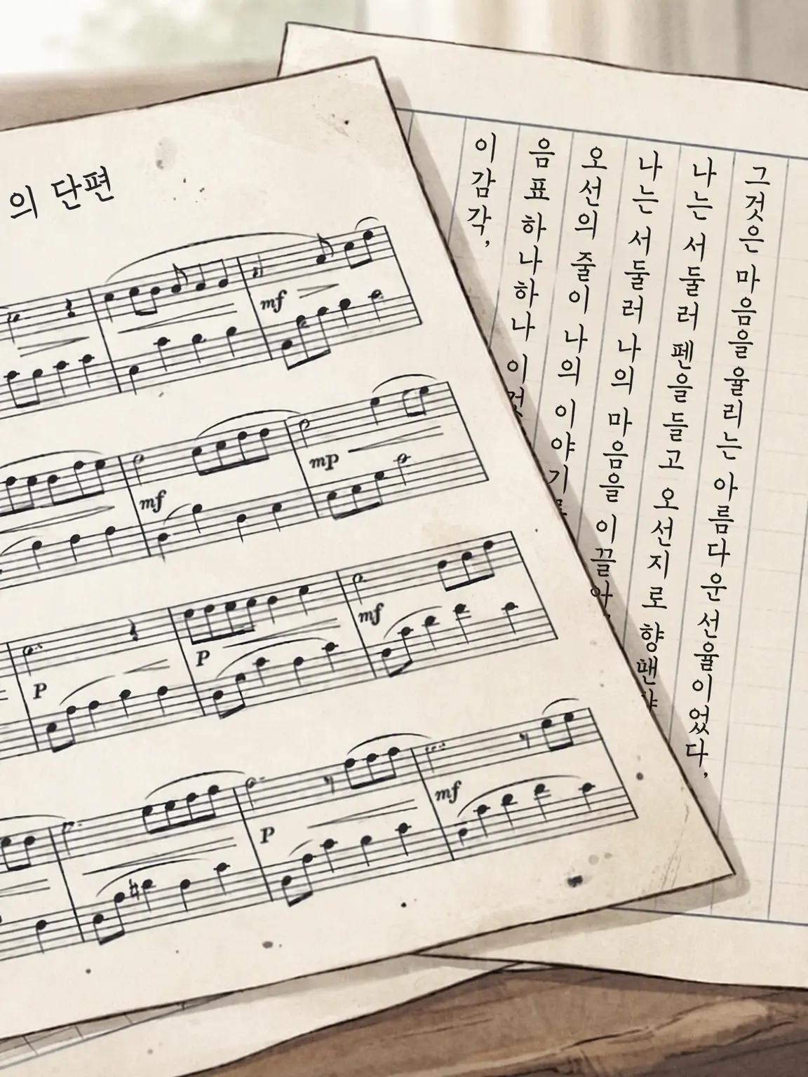 Jean0516의 여백에 연주하는 연애편지