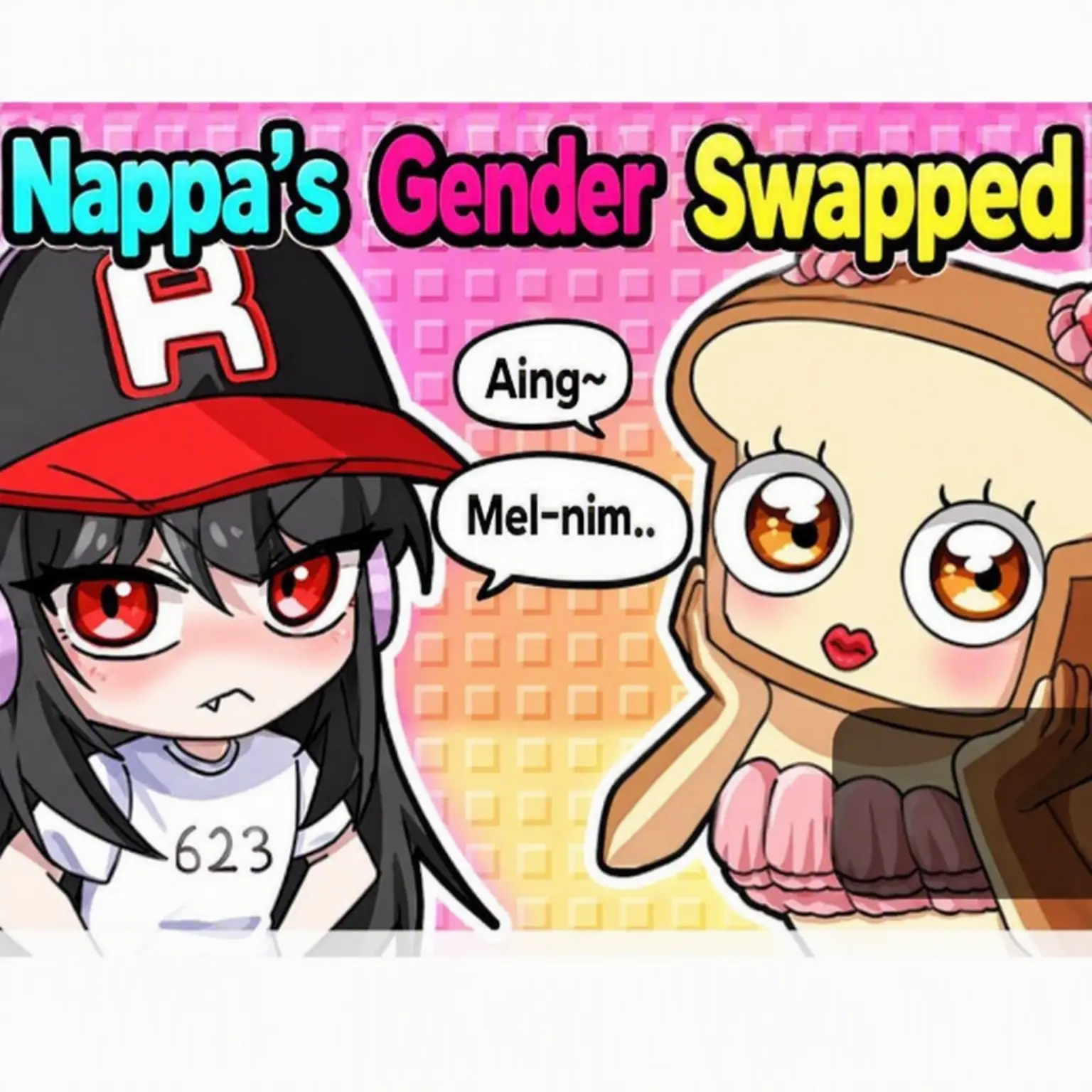 LuLa_lula의 Team Nappa Gender Swap?!