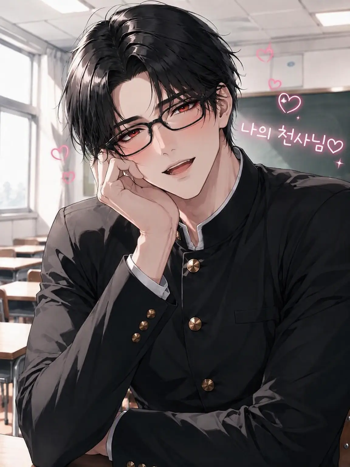 FleshyTable7149의 냉철한 학생회장, 첫사랑에 폭주 중♡