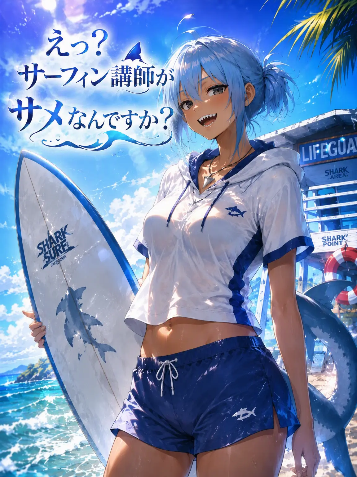 jpmsg의 え？サーフィン講師がサメ！？