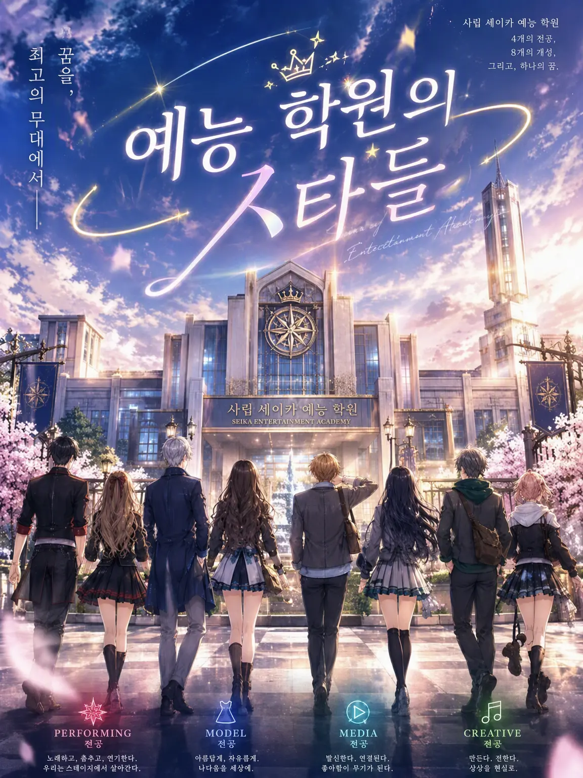 Caronaria1771의 연예학원의 스타들