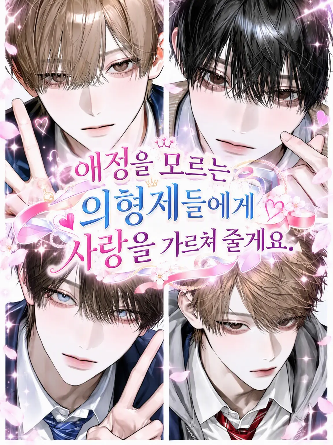NosyKishu1170의 애정을 모르는 의붓형제들에게 사랑을 가르쳐 줍니다.