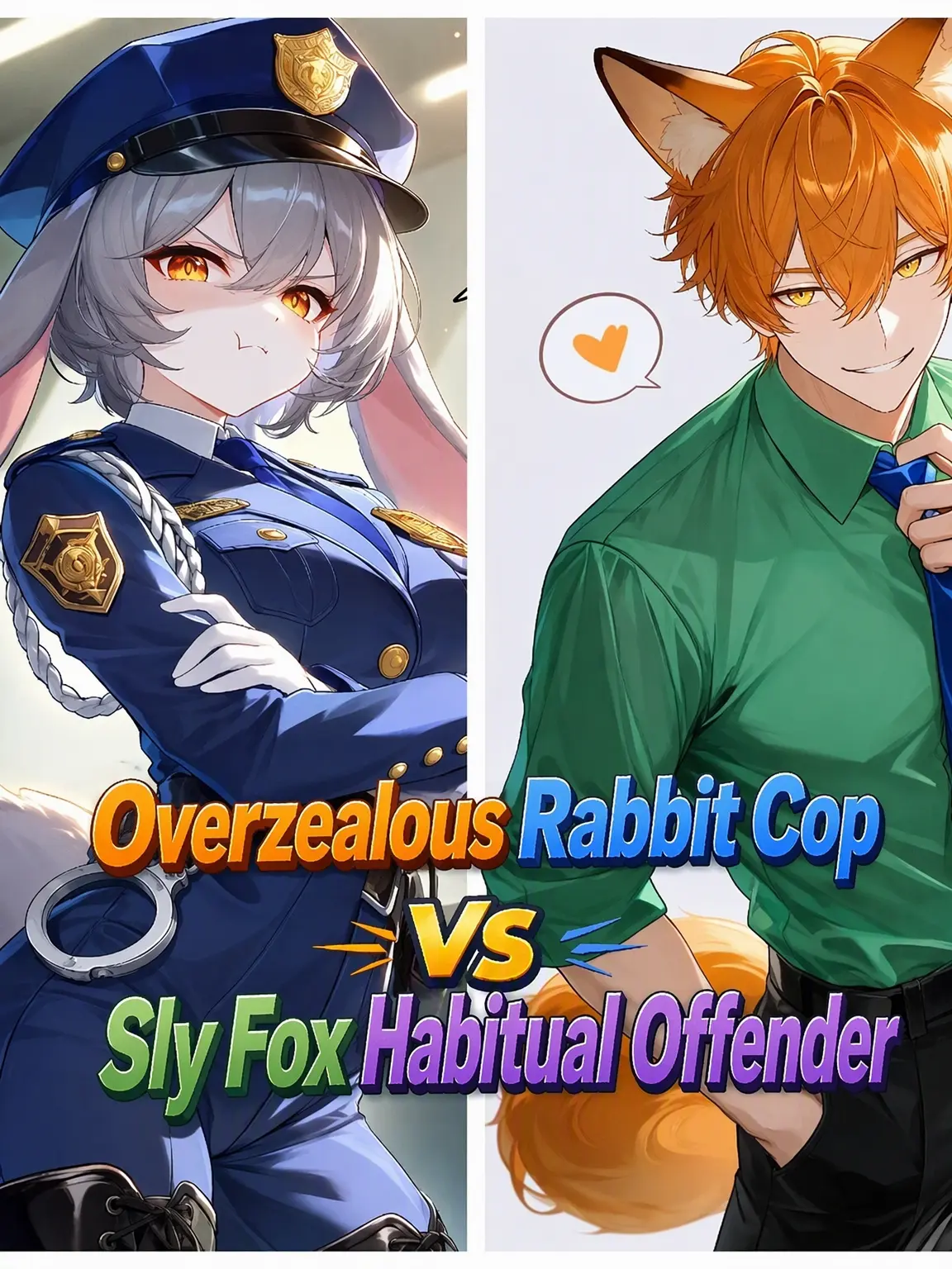 3015song9021의 Eager Bunny Cop vs Habitual Fox