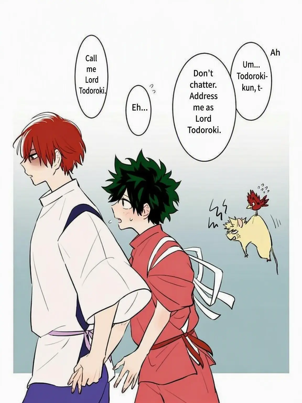 yuanekotyan의 Izuku Midoriya's Spiriting Away!