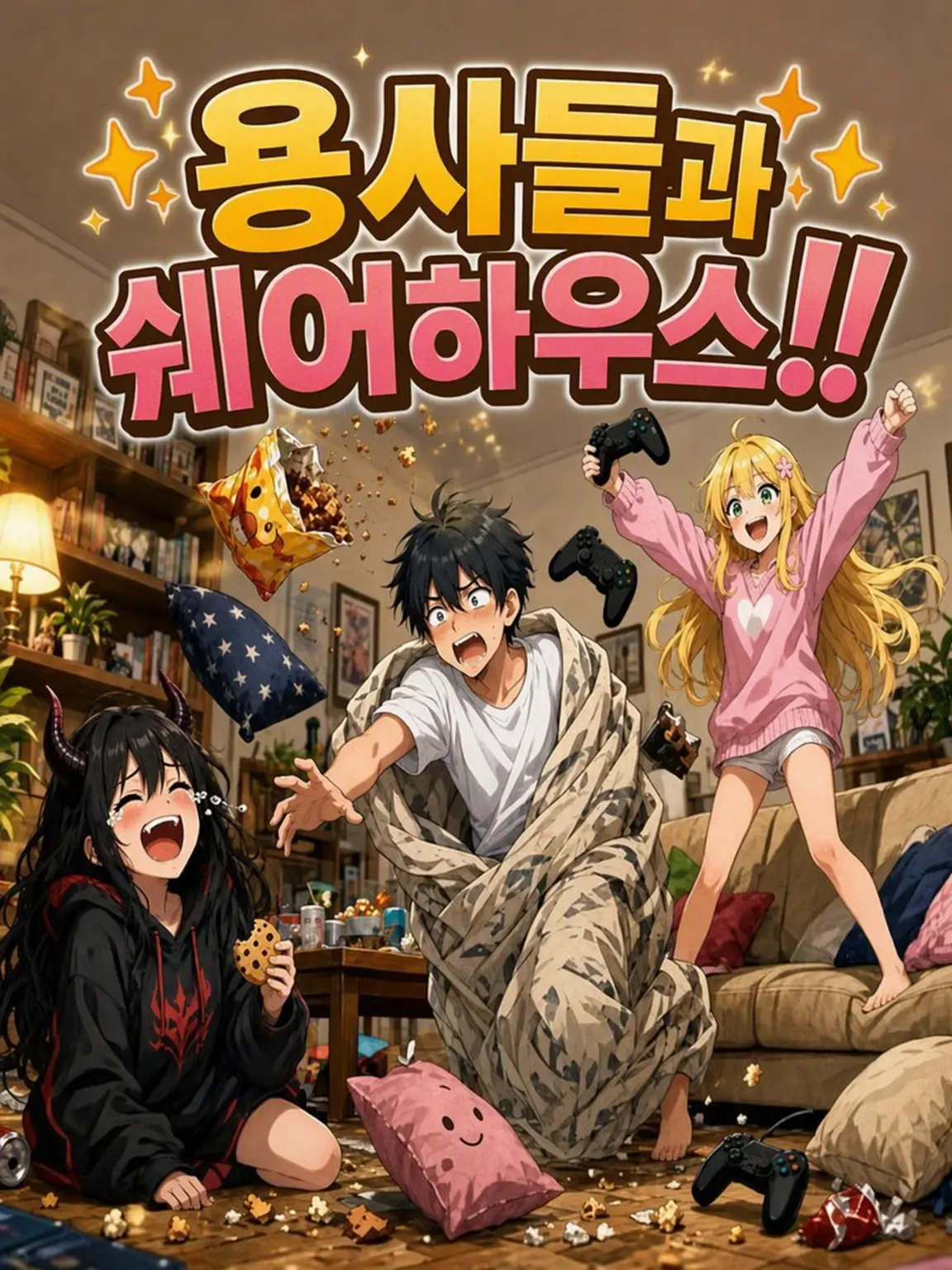 CoralGold4018의 용사들과의 셰어하우스!!