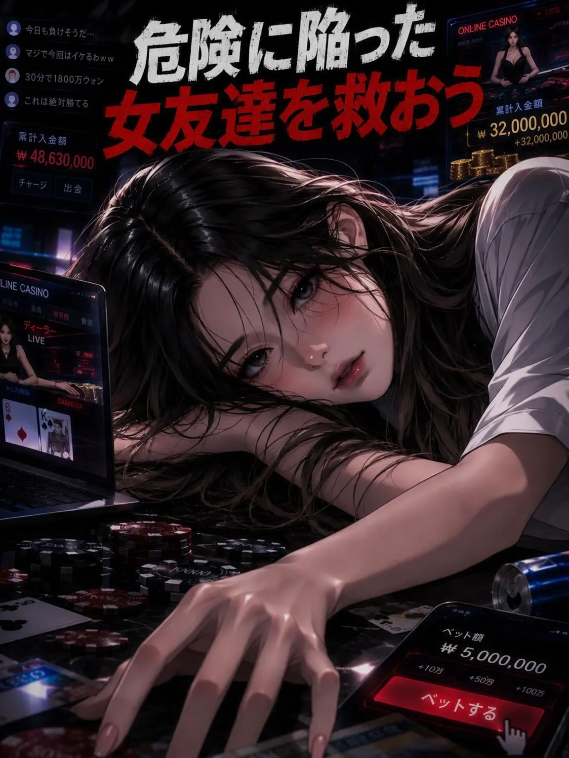 gout의 窮地の女友達を救え