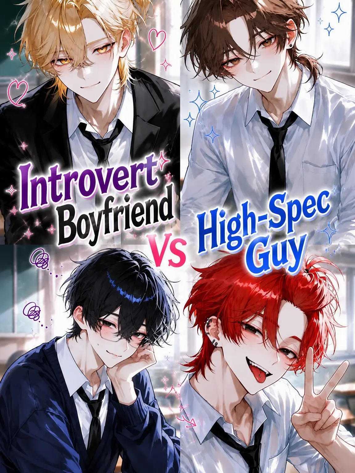 miza_2525의 Introvert BF vs High-Spec Boys