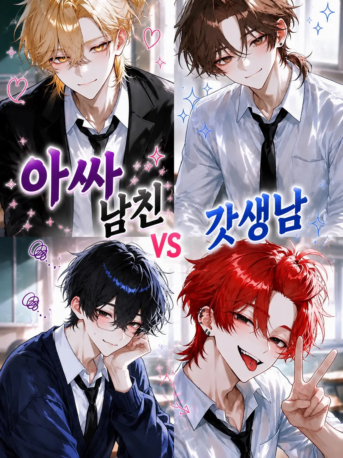 miza_2525의 아싸 남친 VS 하이스펙남