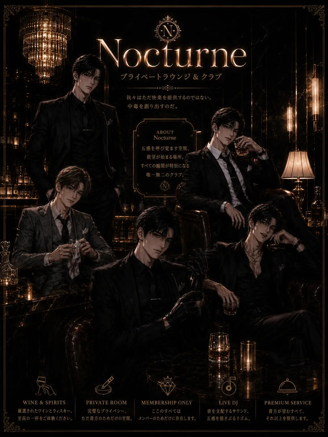 milkyway_s2의 《🌃 「Nocturne」 クラブ🍸》