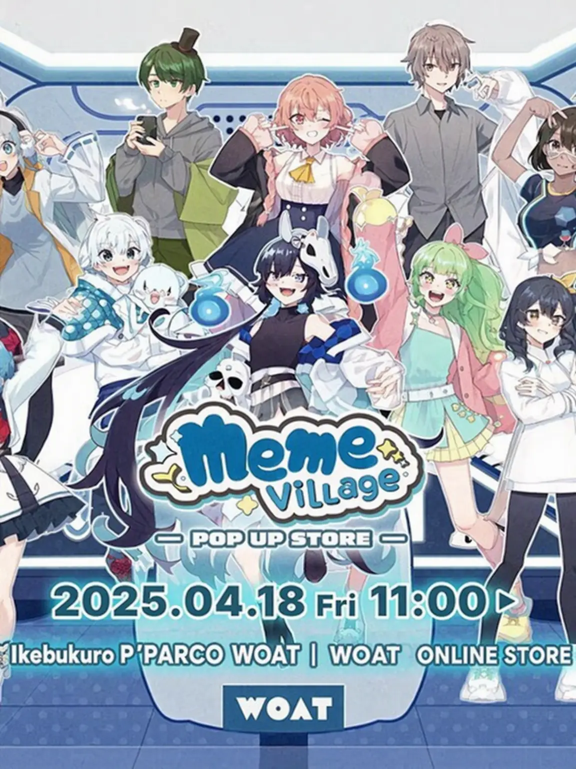 Tanukioisiinokana의 Meme Village Survives the Ice Age