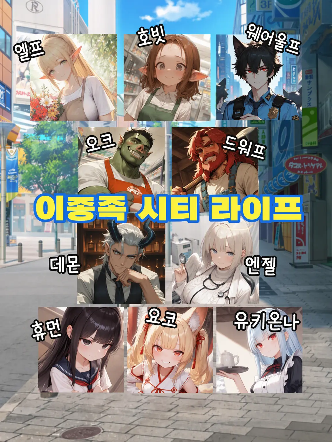PettyMine2957의 이종족 시티 라이프