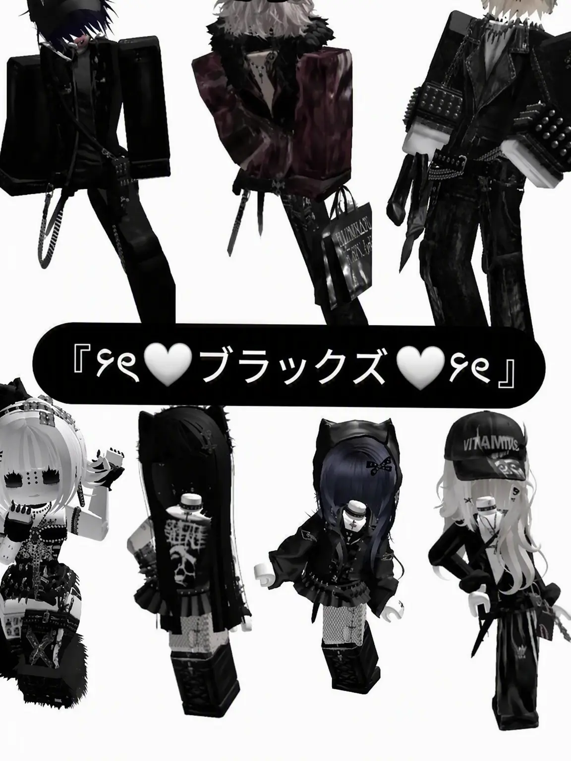 StingyOcean3768의 『۶ৎ🖤ブラックズ🤍۶ৎ』 ※狐女あり※