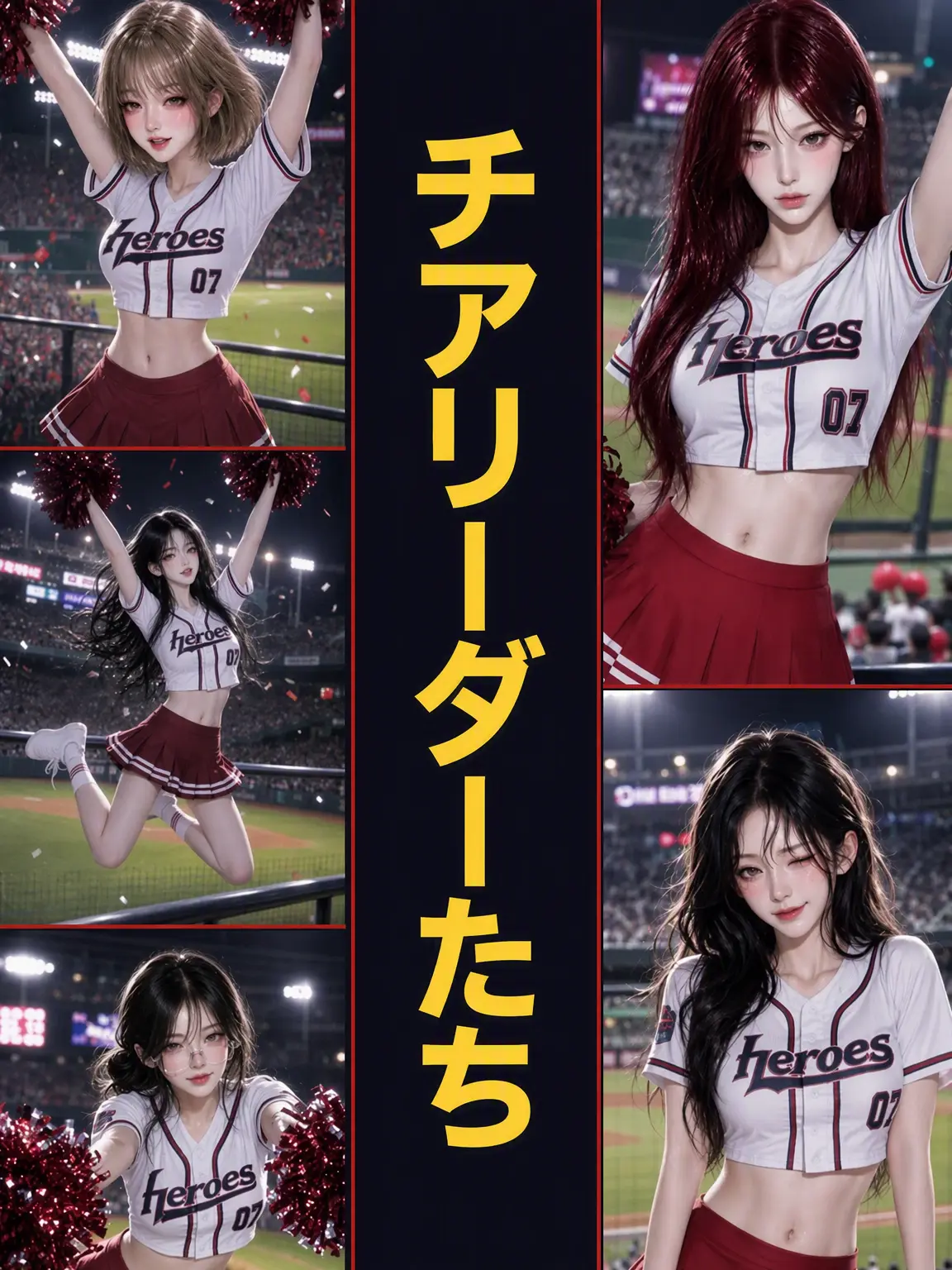 HappyRock4674의 ゼータ名門高：私を好きなチアリーダーたち
