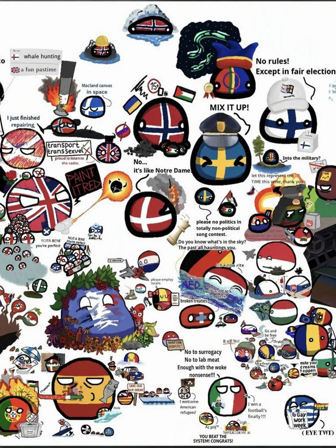 last_invisible의 Countryball Europe Group Chat Remake